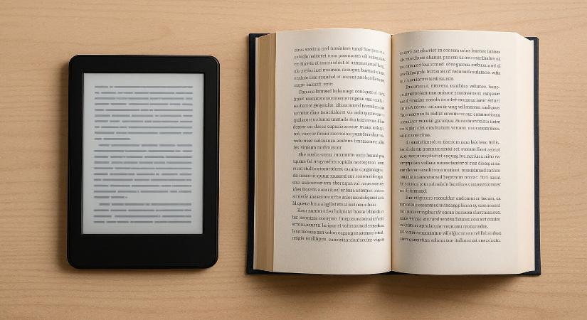 E-book olvasó és papírkönyv – Miért érdemes e-ink kijelzőre váltani?