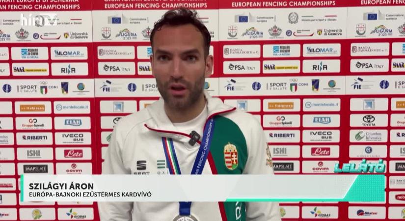 Lelátó - Európa-bajnoki ezüstéremmel tért vissza Szilágyi Áron  videó