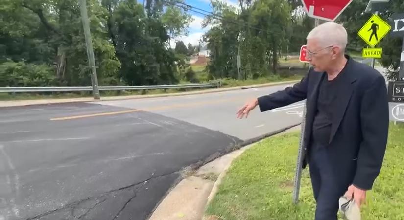 Krétával rajzolt gyalogátkelőt, akár egy év börtönt is kaphat egy amerikai férfi