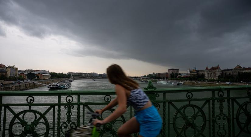 Jégeső veszélye miatt hat megyére adtak ki figyelmeztetést