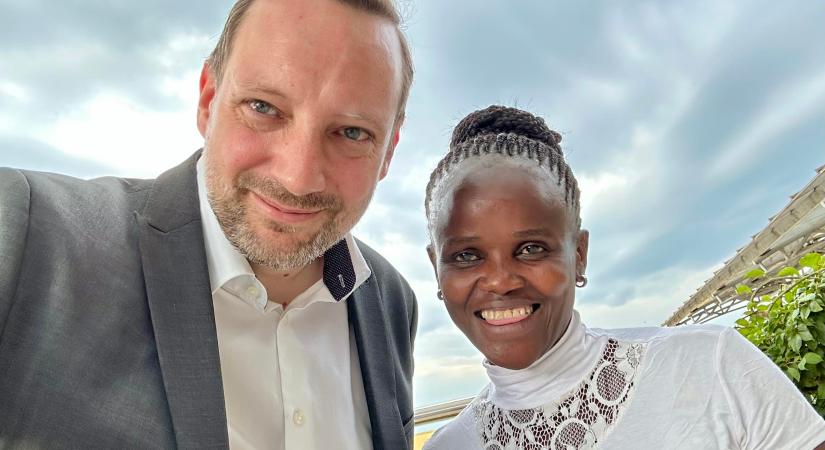 Seraphine, a Hungary Helps Program kenyai támogatottja
