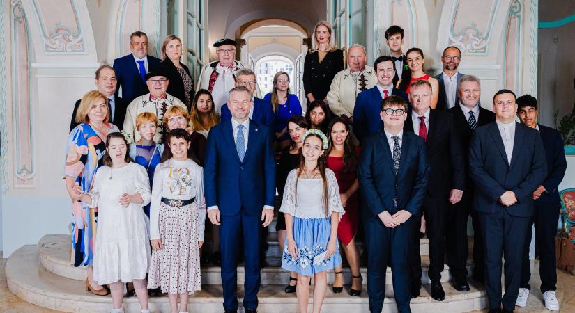 Ünnepi ebéd a szlovák államfővel