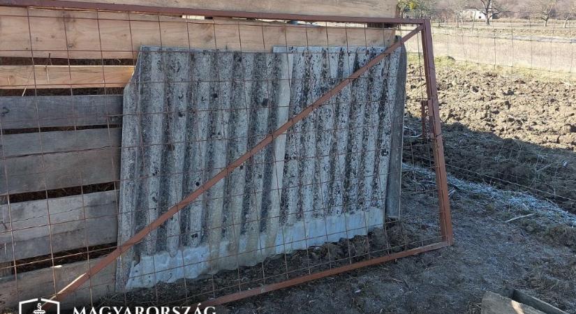 Alkalom szüli a tolvajt – leszerelte egy surdi ingatlan kapuit