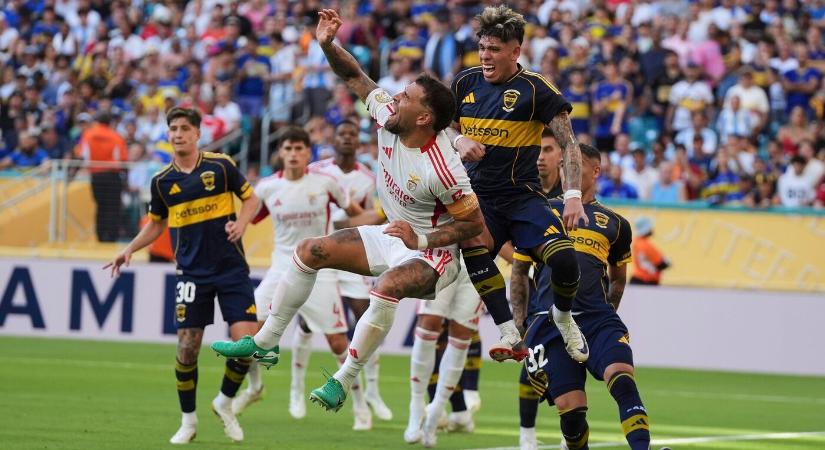 Klubvilágbajnokság – Nem bírt egymással a Boca Juniors és a Benfica