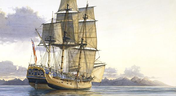 Megtalálták a legendás James Cook kapitány 250 éve elveszett hajóját!