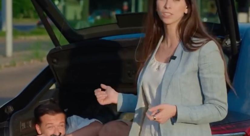 Sírva-röhögős videó: Az ellenzéki videós bohócot csinált Szentkirályi Alexandrából