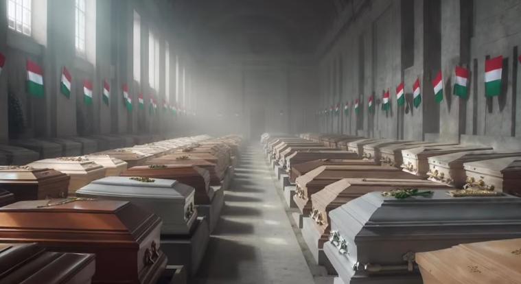 "Nem az én testvéremnek van fegyverkereskedő cége, hanem az ön Áron nevű öccsének" – reagált Orbán koporsós videójára Magyar Péter
