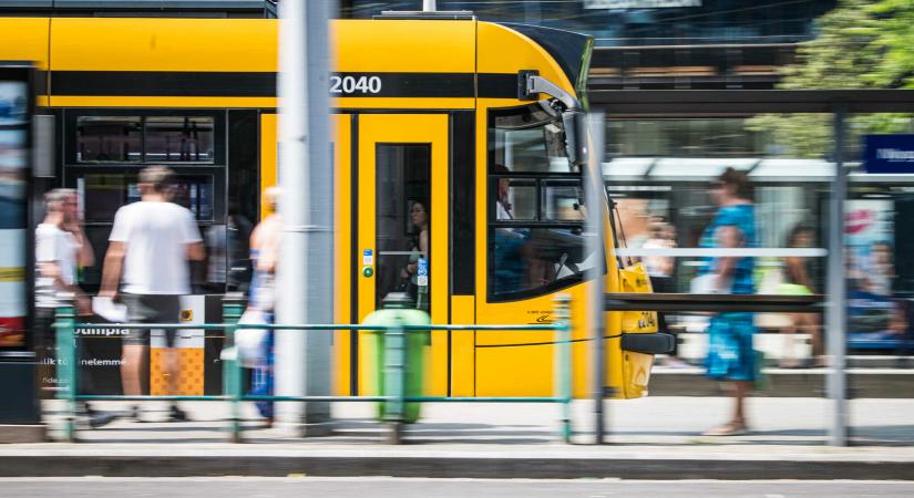Indul a Szent István körúton a nagykörúti villamosvonalak modernizálása