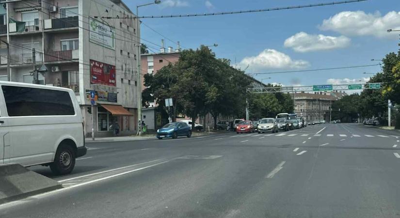 Rolleres baleset a Mars téren: ismeretlen okokból történt az ütközés