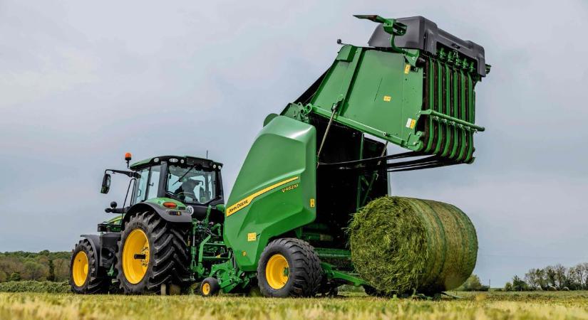 Fokozott teljesítmény, intelligens kapcsolat – A John Deere bemutatja a körbálázók következő generációját