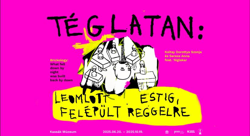 Téglatan: Leomlott estig, felépült reggelre – megnyitó a Kassák Múzeumban