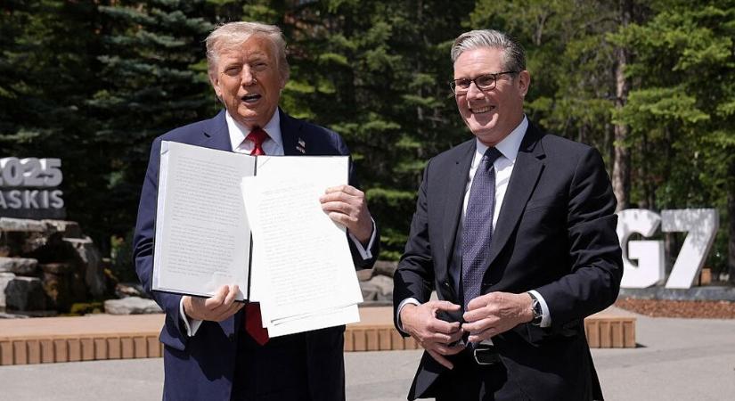 USA és Nagy-Britannia megállapodást írt alá a vámok csökkentéséről