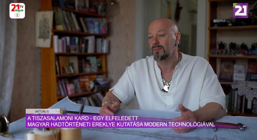 Aktuális (2025.06.17) - A tiszasalamoni kard - kutatása modern technológiával (videó)