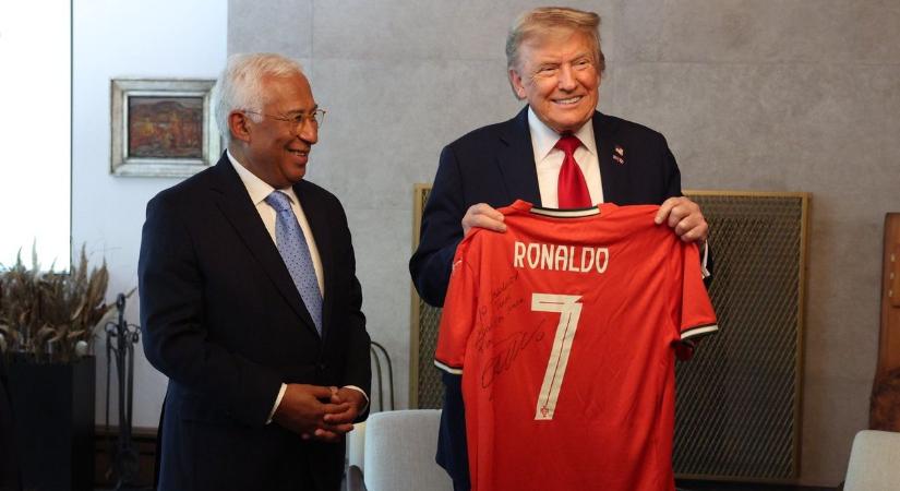 Erre aligha számított Donald Trump: Cristiano Ronaldo üzent neki (VIDEÓ)