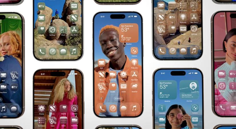 Rá sem fog ismerni az iPhone-jára: egy sor változást jelentett be az Apple, teljesen megújul az iOS külleme is