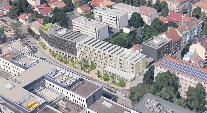 Kollégiumi tömb épül Szegeden: letették az alapkövet