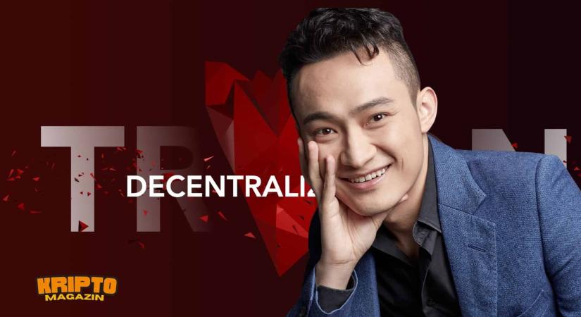 Tőzsdére megy a Tron, miután az amerikai hatóságok felfüggesztették a Justin Sun elleni vizsgálatot