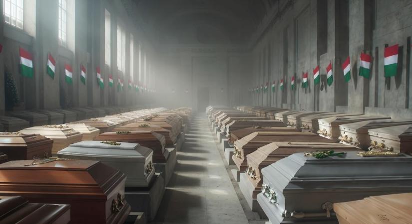 Rémhírt terjeszthet a koporsókkal riogató Orbán
