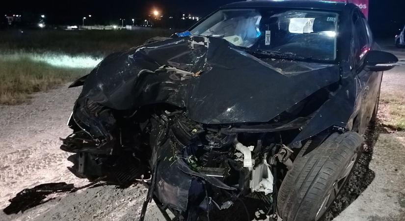 Fotón a várpalotai vadbaleset! Vaddisznóval ütközött az autós, megsérült a sofőr! - Veol