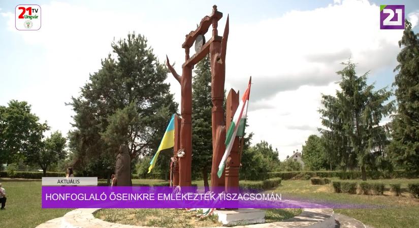 Aktuális (2025.06.17) - Honfoglaló őseinkre emlékeztek Tiszacsomán (videó) - Karpat.in.ua
