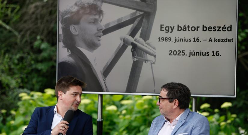 Történelmi hack, Pallasz Athénéként kipattant zseni – Orbán Viktor 1989-es beszédére emlékeztek - Infostart
