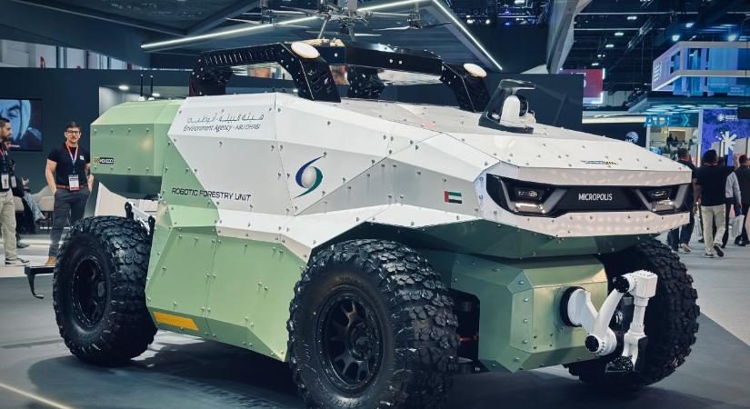 Fásítástól a tömegoszlatásig: félelmetes autonóm robotok a Make it in the Emirates ipari kiállításon - New Technology