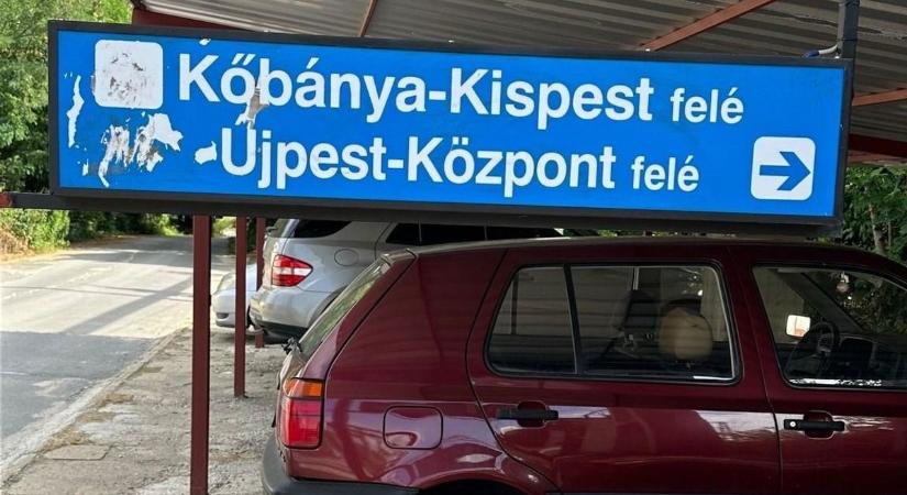 Metrómegálló a Vasgyárban? Eltévedt tábla szórakoztat - Boon