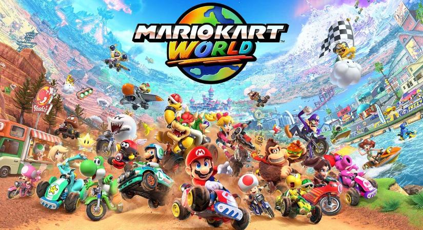 Mario Kart World teszt – Nekünk már jó! - PlayDome