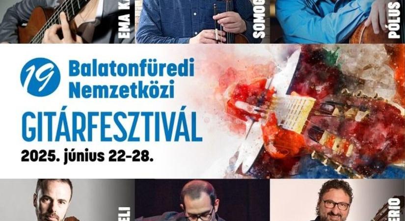Gitárfesztivál Balatonfüreden: klasszikus zenei varázslat egy héten át - Veol