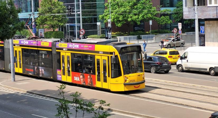 Szombattól nem jár a villamos a körúton - 168.hu