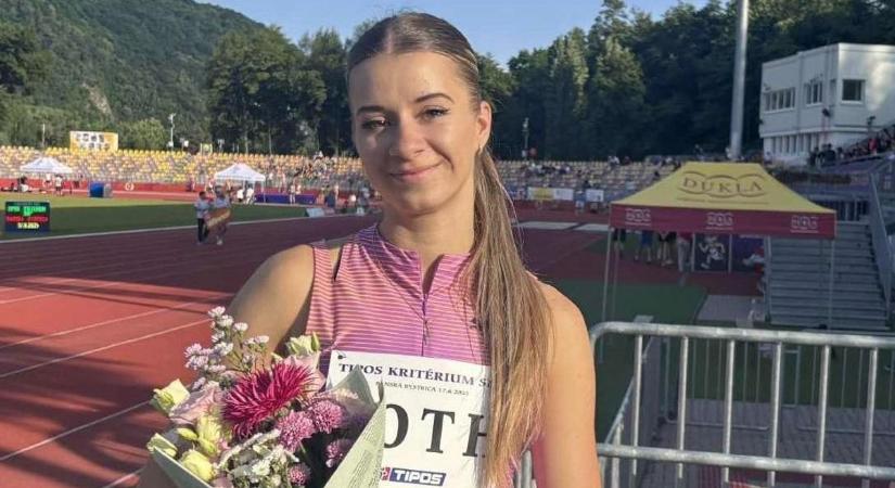 Tóth Anna nagy futása és rekordja - Boon