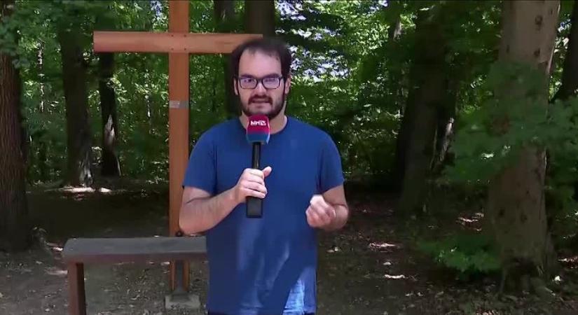 Meggyalázták a Normafa egyik keresztjét  videó - HírTV