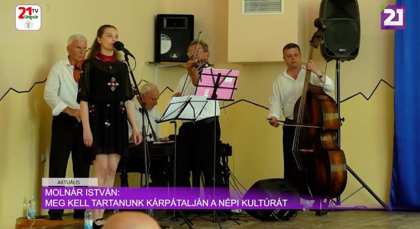 Aktuális (2025.06.18) - Molnár István: meg kell tartanunk Kárpátalján a népi kultúrát (videó) - Karpat.in.ua