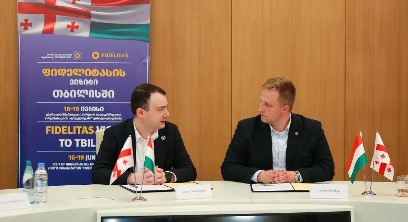 Együttműködik a Fidelitas és a grúz kormánypárt ifjúsági szervezete (videó) - Zaol