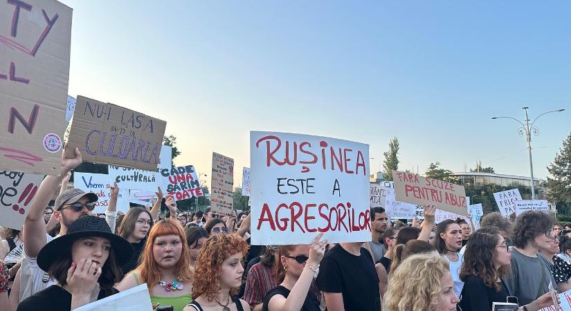 Családon belüli erőszak - a tüntetők mellé áll Nicușor Dan - Maszol