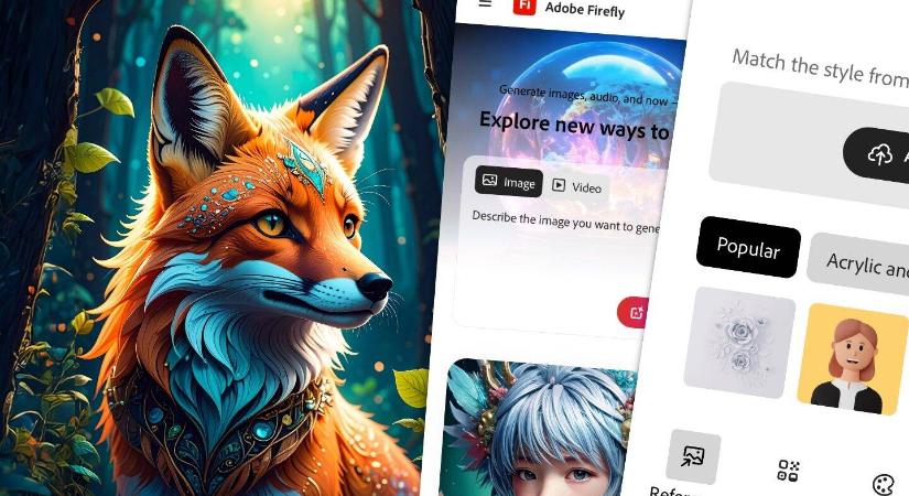 Adobe Firefly használata iOS és Android alatt: kép- és videógenerálás, képretusálás mobilon - Techwok