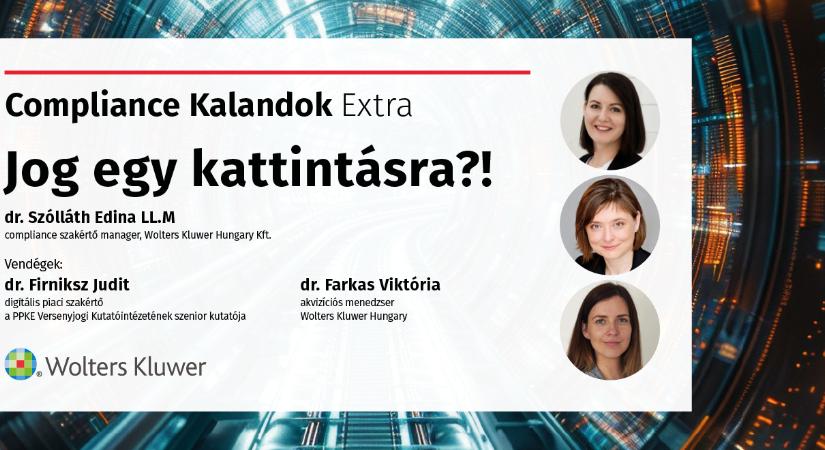 Compliance kalandok Extra – Jog egy kattintásra? II. rész - Jogászvilág