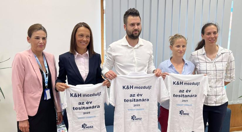 Átadták a K&H mozdulj! az év tesitanára vármegyei díjakat - Sonline