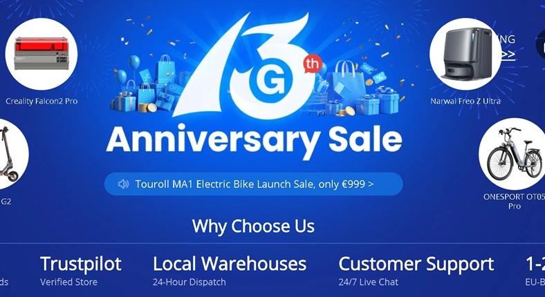 Elindult a Geekbuying születésnapi akciósorozatának második hulláma! - NapiDroid