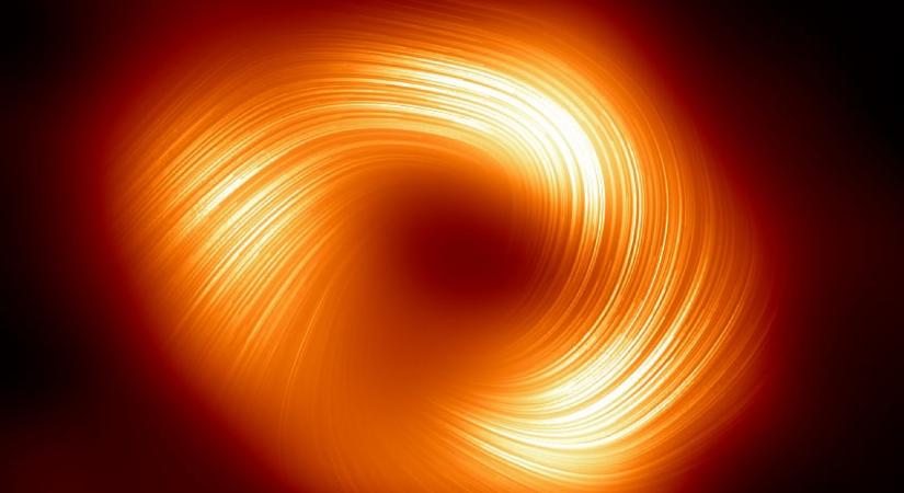 Úgy pörög a galaxisunk szupernehéz fekete lyuka, mintha nem lenne holnap - Qubit