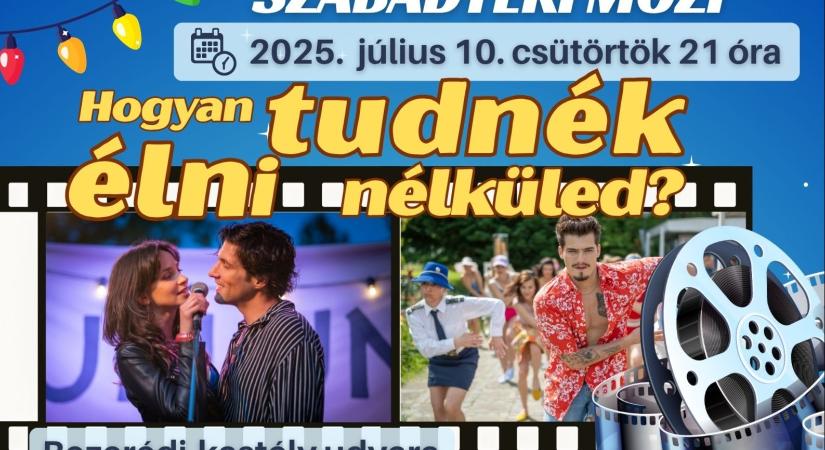 Szabadtéri mozi a Bezerédj-kastély udvarán - Győr Plusz