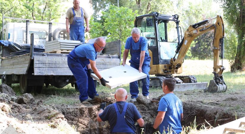 Ivókút lesz a kutyafuttatóban - Győr Plusz