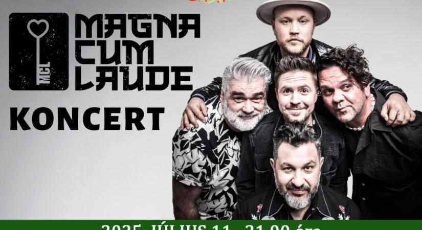 A Magna Cum Laude koncertezik a palicsi Nyárhangolón - Szabad Magyar Szó