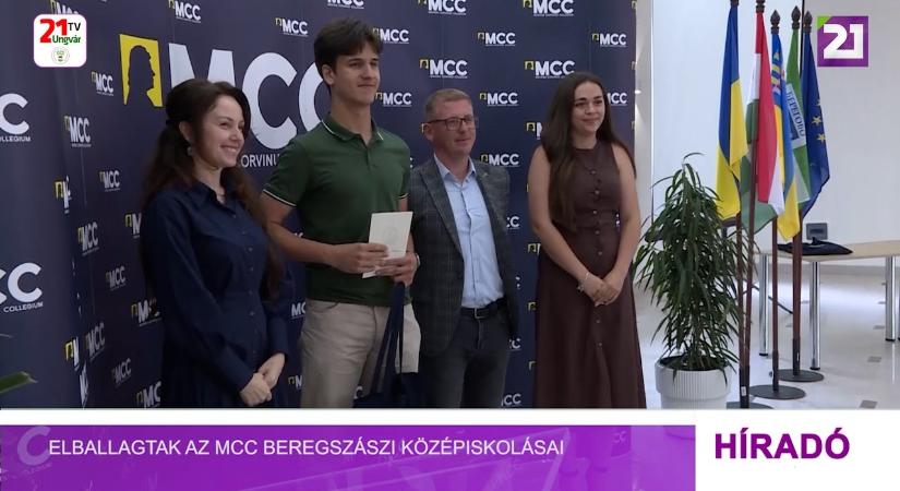 Elballagtak az MCC beregszászi középiskolásai (videó) - Karpat.in.ua