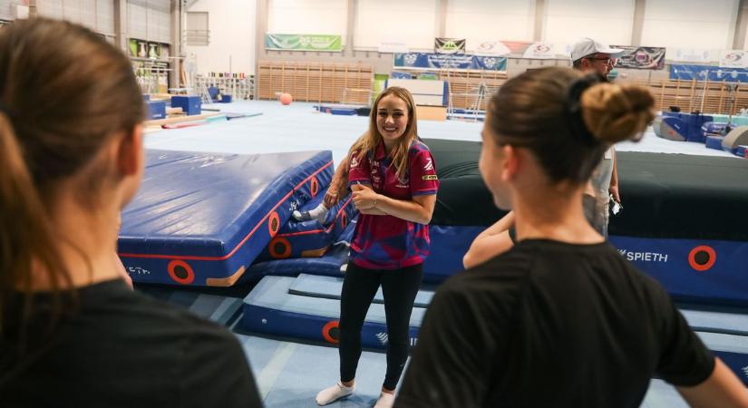 Tudja, milyen kis tornásznak lenni - emiatt is inspirája a győri társait - Kisalföld