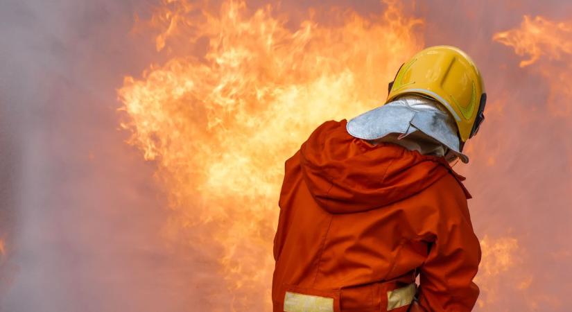 Fekete füst és hatalmas lángok csaptak fel, négy település tűzoltóit riasztották - délmagyar