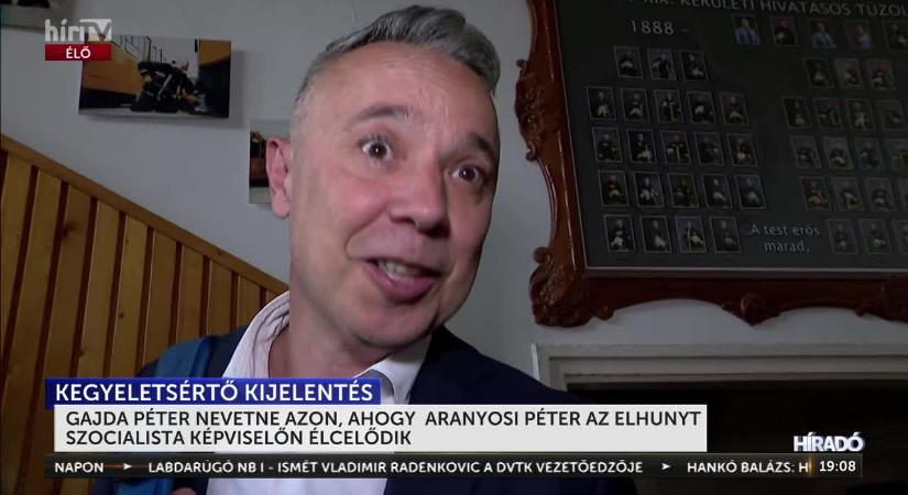 Bevédte Aranyosi Pétert és nevetne néhai párttársa sértegetésén Kispest polgármestere  videó - HírTV