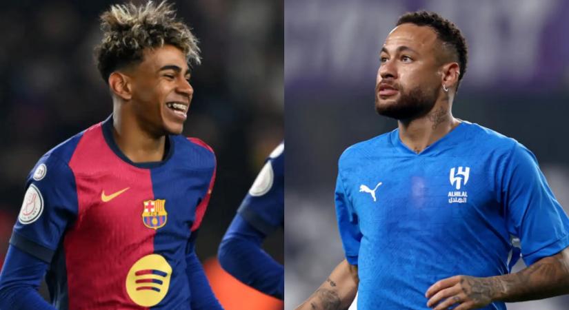 Mit keres Neymar Yamal mellett? Közös videó indította be a találgatásokat! - Sport365