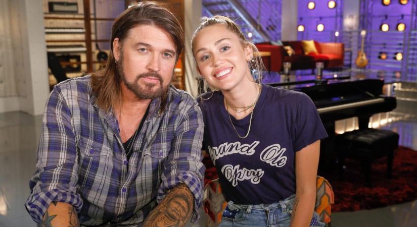 Miley Cyrus szerint apja még a tiniknek szóló Hannah Montana forgatásán is füvezett - 24.hu