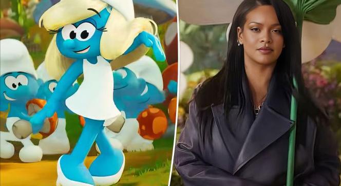Mit keres Rihanna a A hupikék törpikékben? - theGeek